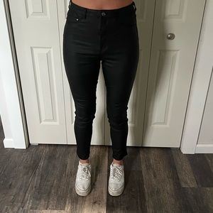Faux Leather Pants - light weight / stretchy